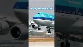 HAPPY BIRTHDAY KLM! #happybirthday #birthday #klmroyaldutchairlines #aviation @KLM