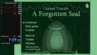 [FWR] 7:29 Cursed Travels: A Forgotten Seal (Any%) || Tomothy finally is good at a game.