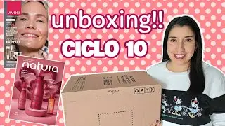 Unboxing ciclo 10!!📦 Cereza y avellana 🍒| Lanzamientos Natura y Avon 🧡