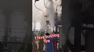 #11kva bushing me fire#UPPCL tg2 news updat#upmetro #nvs #uppcltechnicianelectrical #bsphcl##upmetro