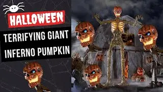 Terrifying Giant Inferno Pumpkin Skeleton With Animated LCD LifeEyes | Halloween | Buying Guides
