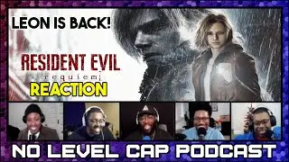 No Level Cap REACTS: Resident Evil Requiem - Leon Gameplay and Story Trailer