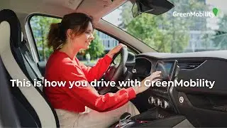 This is how you drive with GreenMobility