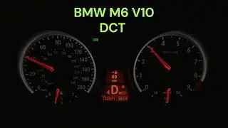 BMW M6 V10 DCT D2 DRIVING
