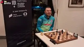 Mamedyarov plays with piece odds against a Mumbai Chess fan!