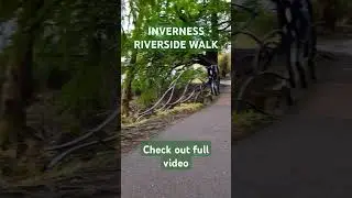 INVERNESS RIVERSIDE WALK #inverness #naturewalk #scotland