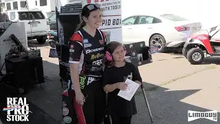Real Pro Stock - Signing Camrie Caruso - 2022 NHRA New England Nationals - Epping, NH