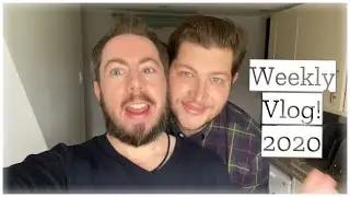 COOKING, NEW ART & FROST! BRITISH WEEK IN MY LIFE! GAY WEEKLY VLOG COUPLE 2020