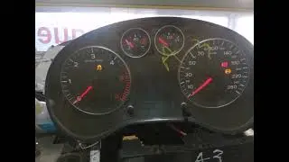 Audi A3 Cluster needle sweep STAGING