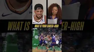 How well does Devin Booker know his own career? 🤔 | #Shorts