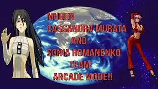 MUGEN Cassandra Murata (KOF Anthology Style) And Sonia Romanenko (CvS) Longplay!!