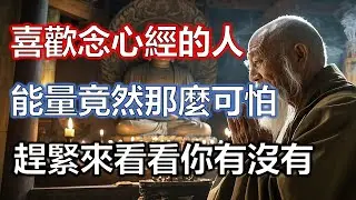 喜歡念心經的人，能量竟然那麼可怕！趕緊來看看你有沒有#佛學#智慧#因果#佛學#智慧#因果