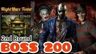 MK MOBILE NightMare Tower Boss 200 Battle