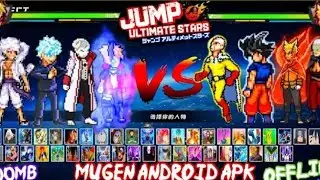 Jump Force Mugen Best Charcters! Only (300MB😱) Android