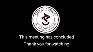 Summit Common Council Meeting (Reorg): January 6, 2026 LIVE