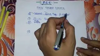 #construction#pcc#basic#civilengineering . 1. why we are provid PCC any construction site.
