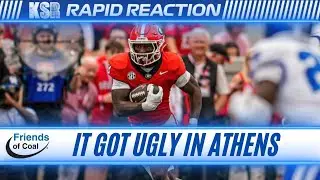 Georgia overwhelms Kentucky, deliver another blowout in Athens | Rapid Reaction.