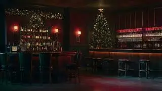 XMAS NIGHT JAZZ ❄️ | Soft Piano & Lounge Bar Ambience for Cozy Nights [4K]