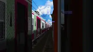 High Speed Crossings Udyan Express vs Thane-CSMT Slow Local MSTS Khandesh-Pune Update #shortsfeed