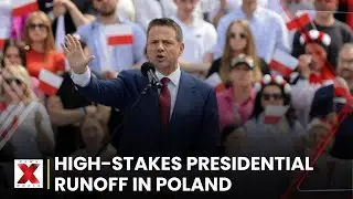 Nationalist Vs Liberal In Poland&rsquo;s Tight Election  #poland #election2025 #shorts |  NewsX World