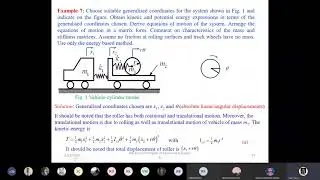 Lec_09 ADVANCED PRINCIPLES OF DYNAMICS Part 5 | Mechanical Vibration | ME531 | IIT Guwahati