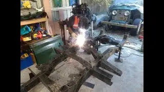 Land Rover Series 2a 88 - Part 7: Chassis repairs and paint