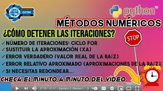 🛑 + 🐍 ¿Cómo detener las iteraciones en un programa? | Ciclos For y While | Tipos errores | Python
