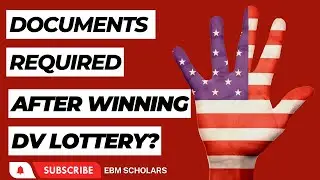 Documents Required After Winning Green Card Lottery