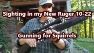 Пристрелка моего нового Ruger 10 22