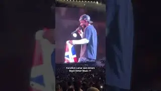 Kendrick Lamar said stream black British music On Night 2 Of GNX Tour #viral #shorts #youtubeshorts