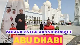 Abu Dhabi’s Sheikh Zayed Grand Mosque UAE Largest Mosque Beautiful Masjid #uae #holidays #summer