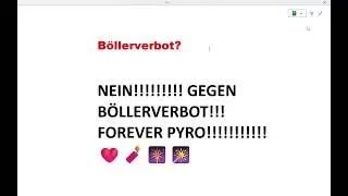 B&ouml;llerverbot? Nein Danke