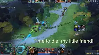 Pudgero 3 position ate Riki! Dota 2 highlights
