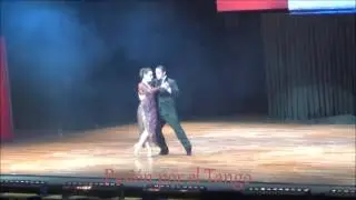 MANUELA ROSSI y JUAN MALIZIA Bailando el Tango PATA ANCHA en el LUNA PARK