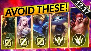 15 OVERRATED Champions of ALL ROLES for PATCH 12.17 - LoL Tier List Guide