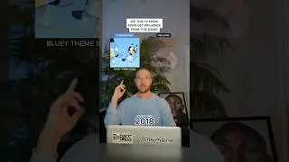 Did The Bluey Theme Song Get Influence From This Song? #shorts #bluey #tvshow #themesong