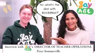 SayABC BOOKINGS - What's the deal?!.. & more with Peter Sommerville, Director of Teacher Operations