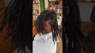 Easy way to make curls on artificial sister locks