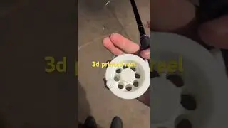 3d printed fly reel #fishing #fishingrig #bigfish #bassfishing #fishingtackle #carpfishing