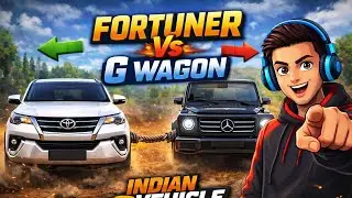 Fortuner  vs g wagon Indian vehicle simulator gameplay grok gaming 