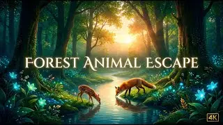 Viral Nature Escape 🌲 Calm Forest Animals + Nature Sounds (4K) #relaxingnature dreamscreenai 