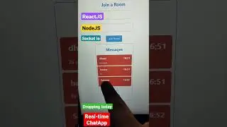 Learn to build RealTime ChatApp using ReactJS, NodeJS & Socket.io #chatapp #socketio #reactjs #devmj