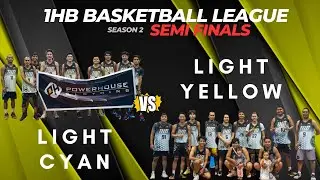 Semi Finals - Light Cyan vs Light Yellow  | 1HB Basketball League Season 2