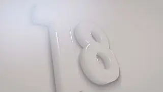 20 Seconds 3D Digital lines Counting Opening Animation