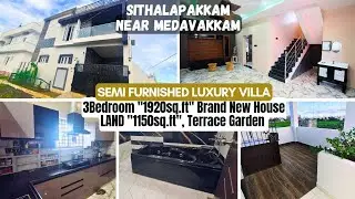 Рядом с #MEDAVAKKAM #VILLAforSale 