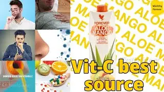 Forever Aloe mango 🥭 | vitamin C best source | best drink #wealthyforever