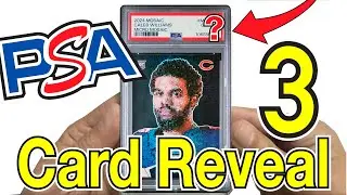 Blind Reveal PSA 3 Cards Rushed! BIG Mistake. Caleb Williams, Brock Bowers and Saquon Barkley