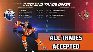 Принимаю ВСЕ сделки NHL 21 Franchise Challenge 