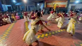 KAIKOTTIKKALI | കൈകൊട്ടിക്കളി | ശ്രീ വിശ്വകർമ്മ സംഘം | ഇരവിനല്ലൂർ