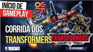 TRANSFORMERS: GALACTIC TRIALS - IN&Iacute;CIO DE GAMEPLAY (Playstation5)